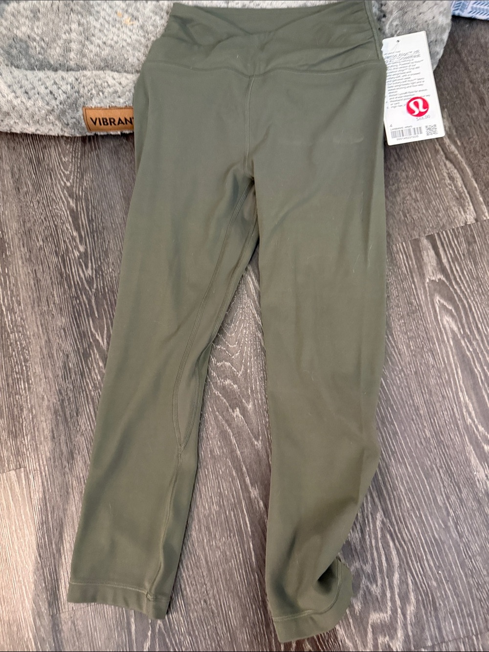 lululemon athletica Brand new with tags Align HR Crop in Olive Green